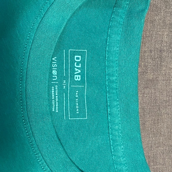 Mens Medium Turquoise DJAB Graphic Tee - Picture 2 of 3